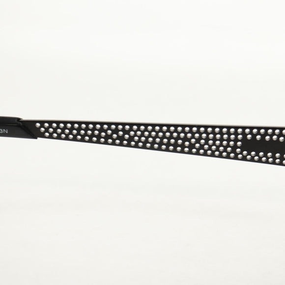 PRADA Sunglasses metal Black SPR511 Auth 150604V