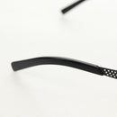 PRADA Sunglasses metal Black SPR511 Auth 150604V-14