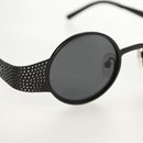 PRADA Sunglasses metal Black SPR511 Auth 150604V-5