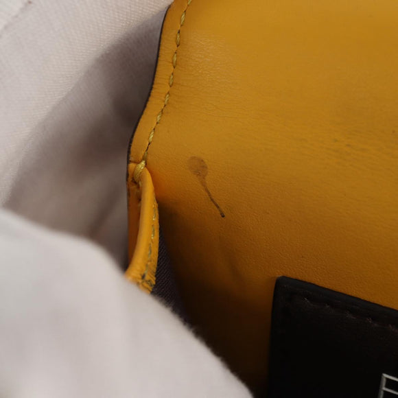 FENDI Zucca Canvas Compact Wallet PVC FENDI x FRGMT x POKMON Black Auth 150605M