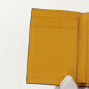 FENDI Zucca Canvas Compact Wallet PVC FENDI x FRGMT x POKMON Black Auth 150605M-22