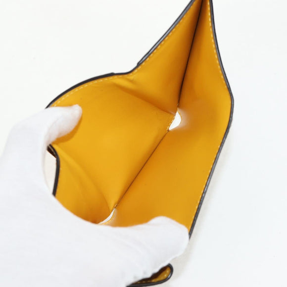 FENDI Zucca Canvas Compact Wallet PVC FENDI x FRGMT x POKMON Black Auth 150605M