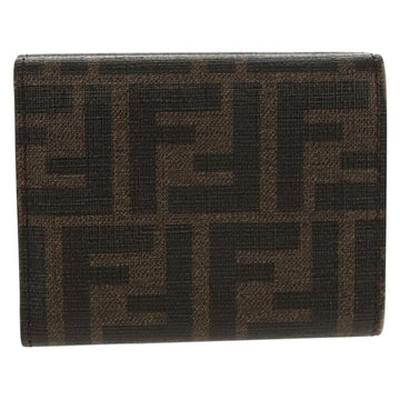 FENDI Zucca Canvas Compact Wallet PVC FENDI x FRGMT x POKMON Black Auth 150605M - 0
