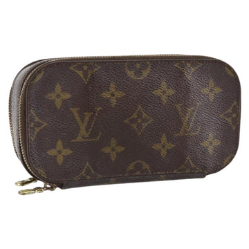 LOUIS VUITTON Monogram Trousse Brush PM Cosmetic Pouch M47510 LV Auth 150607