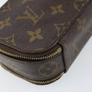 LOUIS VUITTON Monogram Trousse Brush PM Cosmetisch Tasje M47510 LV Auth 150607-17