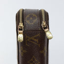 LOUIS VUITTON Monogram Trousse Brush PM Cosmetisch Tasje M47510 LV Auth 150607-7