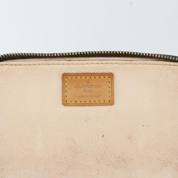 LOUIS VUITTON Monogram Trousse Brush PM Cosmetisch Tasje M47510 LV Auth 150607