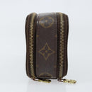 LOUIS VUITTON Monogram Trousse Brush PM Cosmetisch Tasje M47510 LV Auth 150607-4