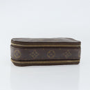 LOUIS VUITTON Monogram Trousse Brush PM Cosmetisch Tasje M47510 LV Auth 150607-5