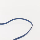 PRADA Shoulder Bag Nylon Blue Gold Auth 150608A-8