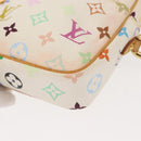LOUIS VUITTON Monogram Multicolor Lift Shoulder Bag White M40055 LV Auth 150612-15