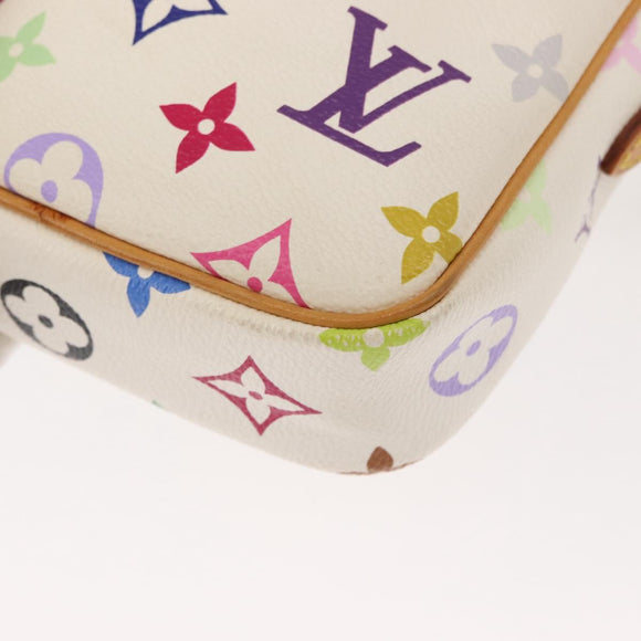 LOUIS VUITTON Monogram Multicolor Lift Shoulder Bag White M40055 LV Auth 150612