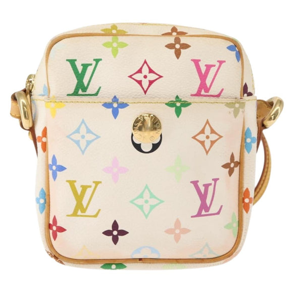LOUIS VUITTON Monogram Multicolor Lift Shoulder Bag White M40055 LV Auth 150612