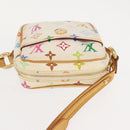LOUIS VUITTON Monogram Multicolor Lift Shoulder Bag White M40055 LV Auth 150612-6