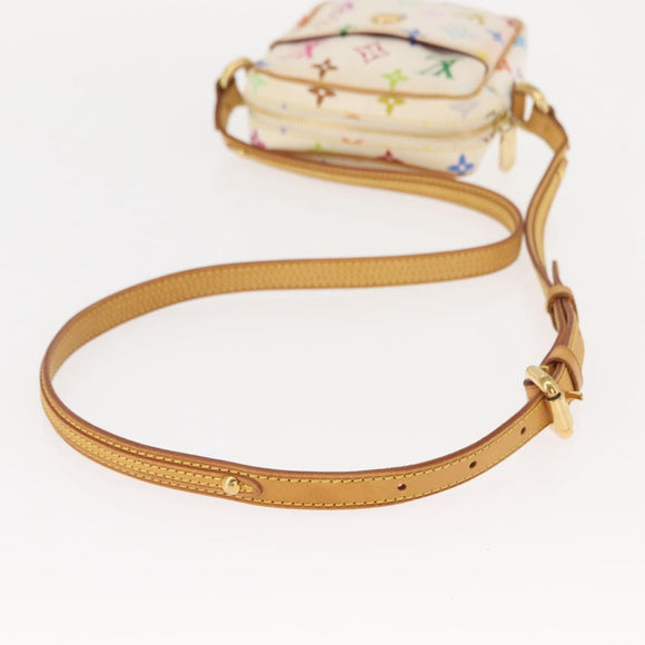 LOUIS VUITTON Monogram Multicolor Lift Shoulder Bag White M40055 LV Auth 150612