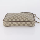 Salvatore Ferragamo Gucci GG Supreme Bag PVC Leather 2 Set Beige Navy Auth 150618-15