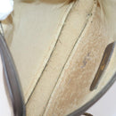 Salvatore Ferragamo Gucci GG Supreme Bag PVC Leather 2 Set Beige Navy Auth 150618-17