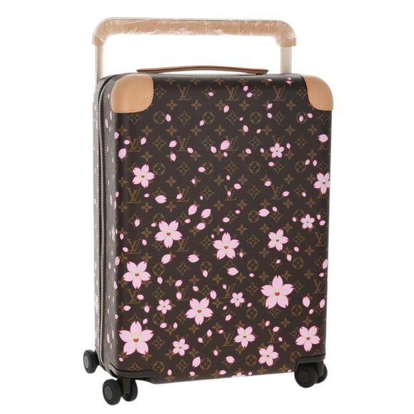 LOUIS VUITTON Monogram Cherry Blossom Horizon 55 Suitcase M13788 Auth 150630SM