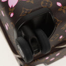 LOUIS VUITTON Monogram Cherry Blossom Horizon 55 Suitcase M13788 Auth 150630SM-24