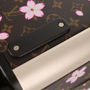 LOUIS VUITTON Monogram Cherry Blossom Horizon 55 Suitcase M13788 Auth 150630SM-27