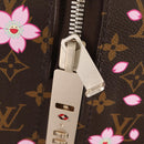 LOUIS VUITTON Monogram Cherry Blossom Horizon 55 Suitcase M13788 Auth 150630SM-31