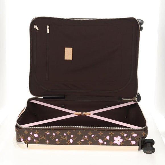 LOUIS VUITTON Monogram Cherry Blossom Horizon 55 Suitcase M13788 Auth 150630SM