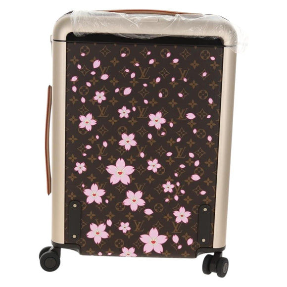 LOUIS VUITTON Monogram Cherry Blossom Horizon 55 Suitcase M13788 Auth 150630SM