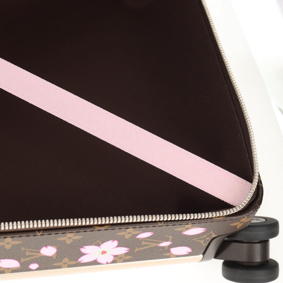 LOUIS VUITTON Monogram Cherry Blossom Horizon 55 Suitcase M13788 Auth 150630SM