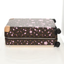 LOUIS VUITTON Monogram Cherry Blossom Horizon 55 Suitcase M13788 Auth 150630SM-3