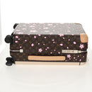 LOUIS VUITTON Monogram Cherry Blossom Horizon 55 Suitcase M13788 Auth 150630SM-4