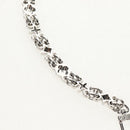 LOUIS VUITTON Chain Shoulder Strap metal 25.6"" Silver LV Auth 150633M-10