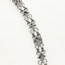 LOUIS VUITTON Chain Shoulder Strap metal 25.6"" Silver LV Auth 150633M-13