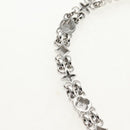 LOUIS VUITTON Chain Shoulder Strap metal 23.6"" Silver LV Auth 150634M-11