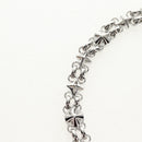 LOUIS VUITTON Chain Shoulder Strap metal 23.6"" Silver LV Auth 150634M-4