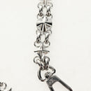 LOUIS VUITTON Chain Shoulder Strap metal 23.6"" Silver LV Auth 150634M-7