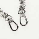 LOUIS VUITTON Chain Shoulder Strap metal 23.6"" Silver LV Auth 150634M-9