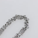 LOUIS VUITTON Chain Shoulder Strap metal 22.8"" Silver LV Auth 150639-9