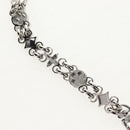 LOUIS VUITTON Chain Shoulder Strap metal 25.6"" Silver LV Auth 150643M-10