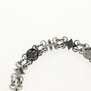 LOUIS VUITTON Chain Shoulder Strap metal 25.6"" Silver LV Auth 150643M-12