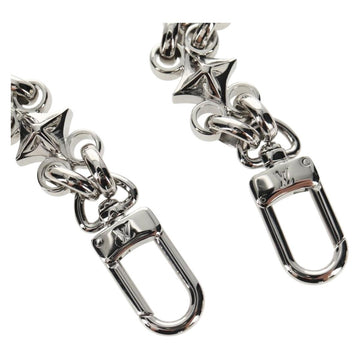 LOUIS VUITTON Chain Shoulder Strap metal 25.6"" Silver LV Auth 150643M - 0