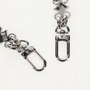 LOUIS VUITTON Chain Shoulder Strap metal 25.6"" Silver LV Auth 150643M-9