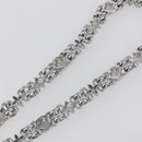 LOUIS VUITTON Chain Shoulder Strap metal 23.6"" Silver LV Auth 150647-8