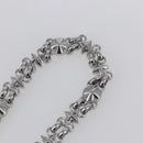 LOUIS VUITTON Chain Shoulder Strap metal 23.6"" Silver LV Auth 150648-5