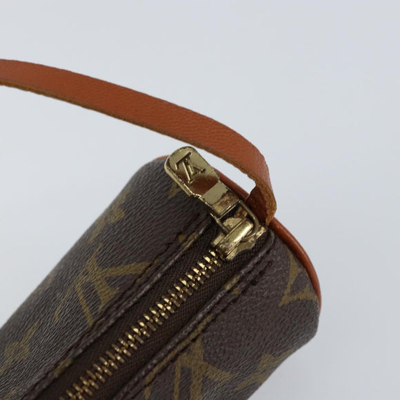 LOUIS VUITTON Monogram Papillon Pouch LV Auth 150657