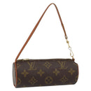 LOUIS VUITTON Monogram Papillon Pouch LV Auth 150657-1
