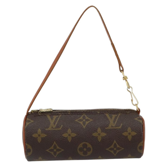 LOUIS VUITTON Monogram Papillon Pouch LV Auth 150657