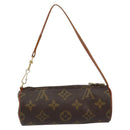 LOUIS VUITTON Monogram Papillon Pouch LV Auth 150657-2