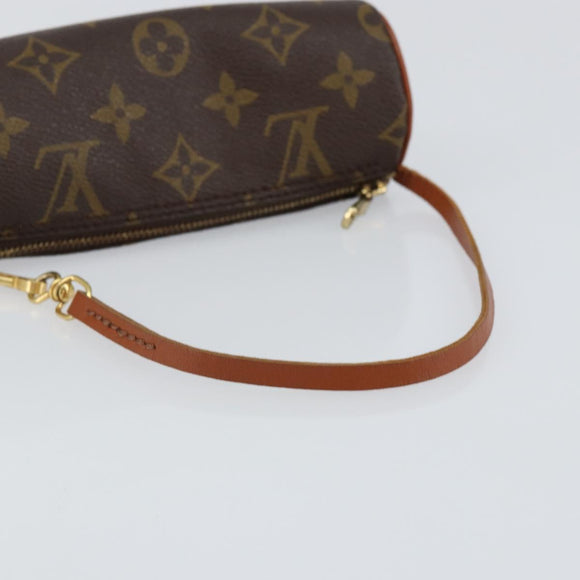 LOUIS VUITTON Monogram Papillon Pouch LV Auth 150657