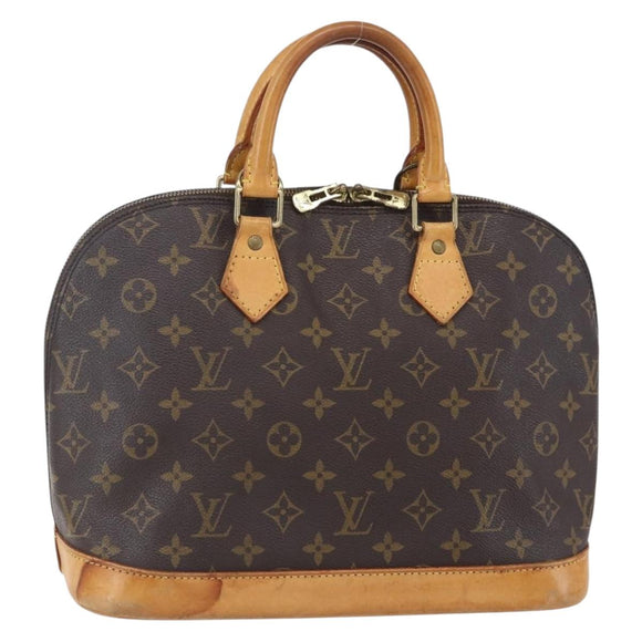LOUIS VUITTON Monogram Alma Hand Bag M51130 LV Auth 150661