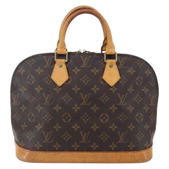 LOUIS VUITTON Monogram Alma Hand Bag M51130 LV Auth 150661